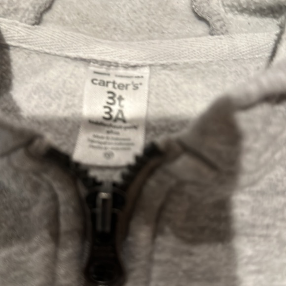 Carter’s Hoodie - Gray - Picture 2 of 2